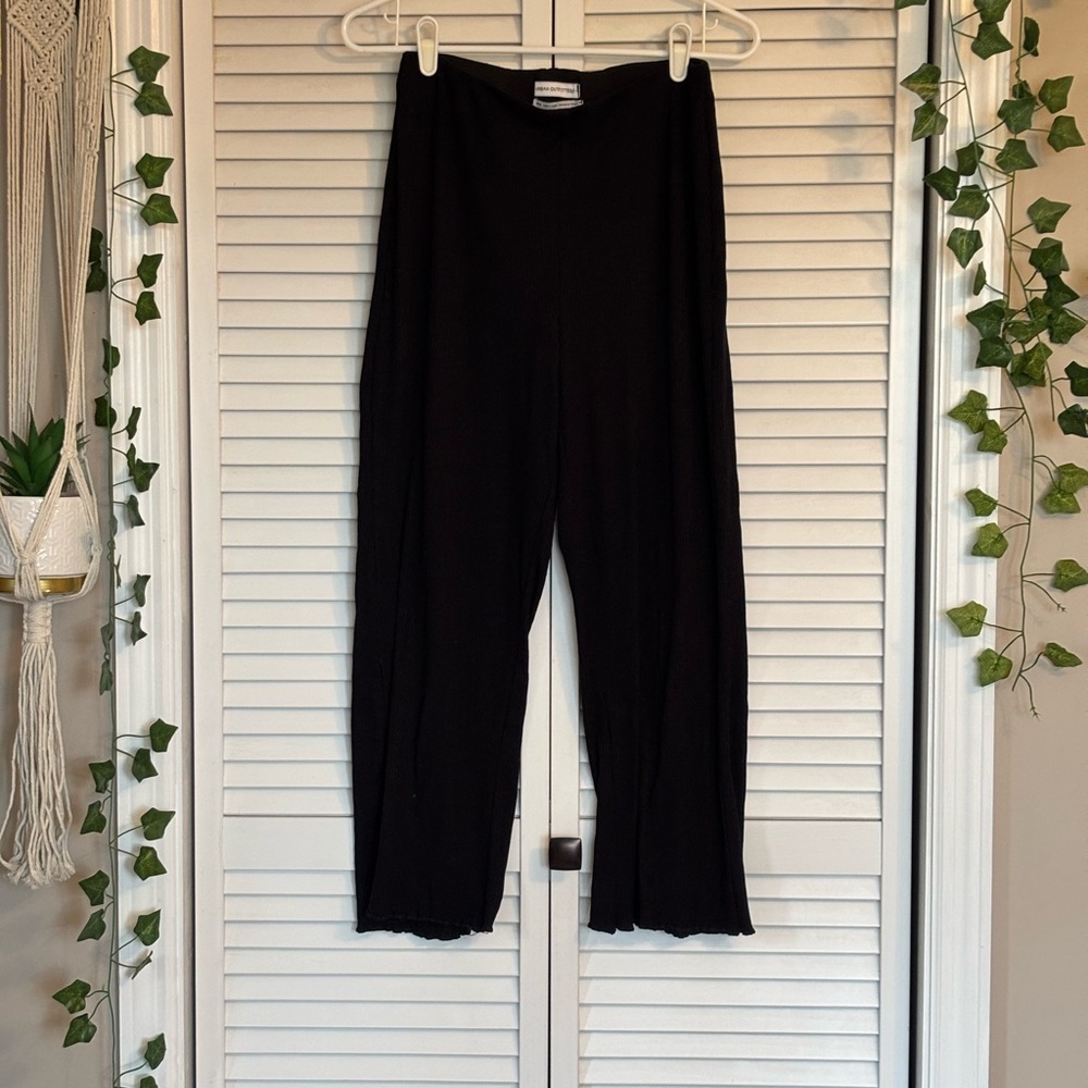 Urban Outfitters Black wide leg pants